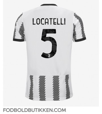 Juventus Manuel Locatelli #5 Hjemmebanetrøje 2022-23 Kortærmet